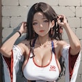 巫女羽織クロップトップ_ver.1 5枚目