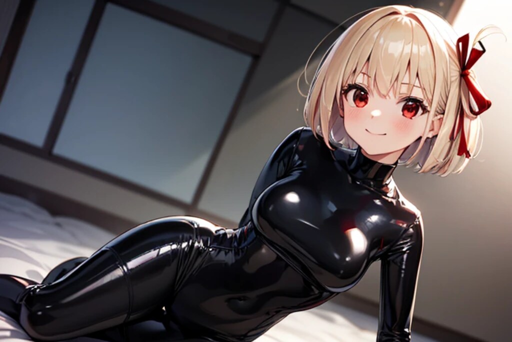 ラバースーツの錦木千束（その2）