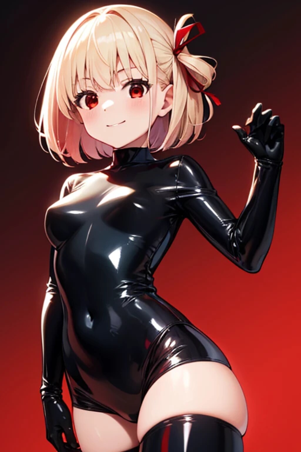 ラバースーツの錦木千束（その2）