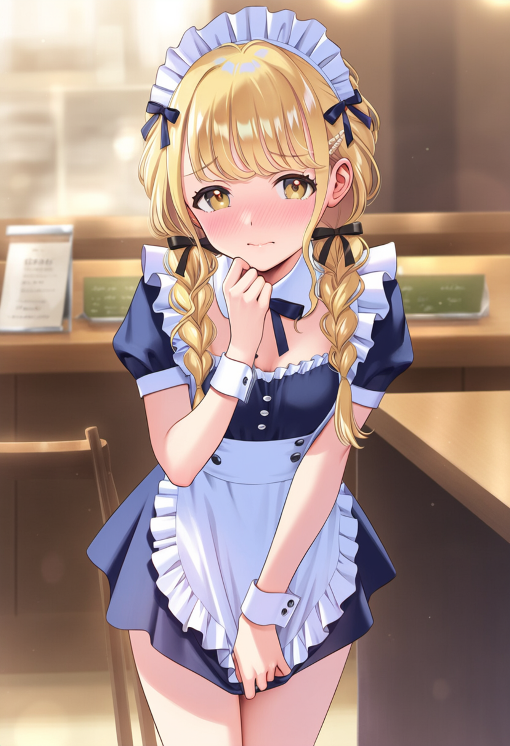 バイト中の藤田