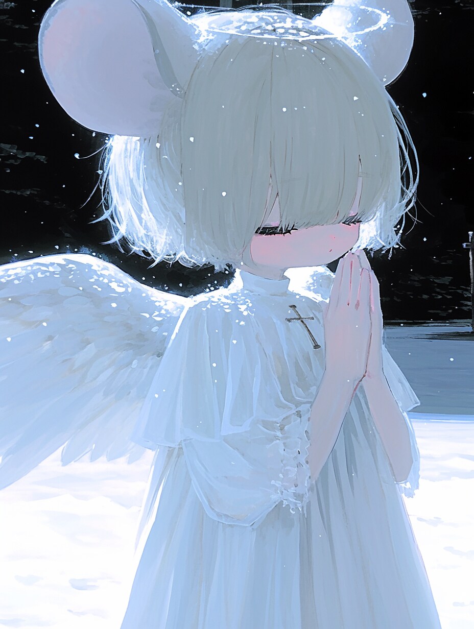 天使ちゃんの祈り | の人気AIイラスト・グラビア