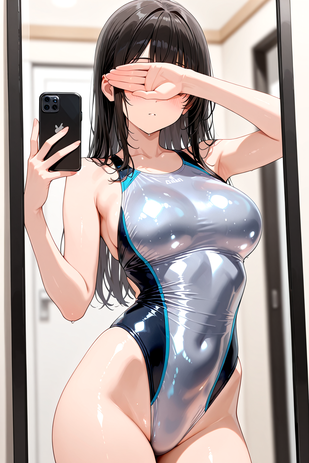 今日泳水着３６