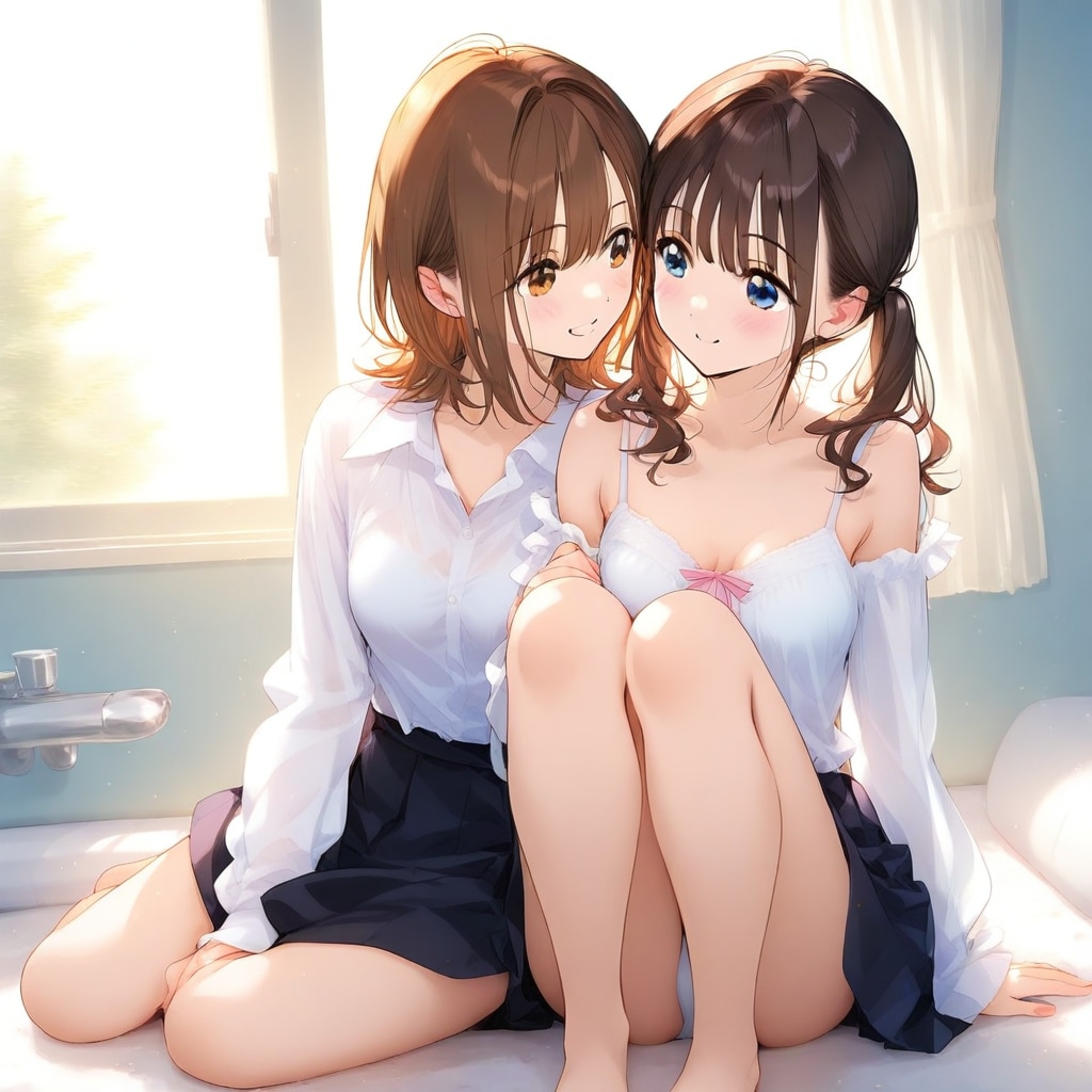 あらあら仲良く❤️