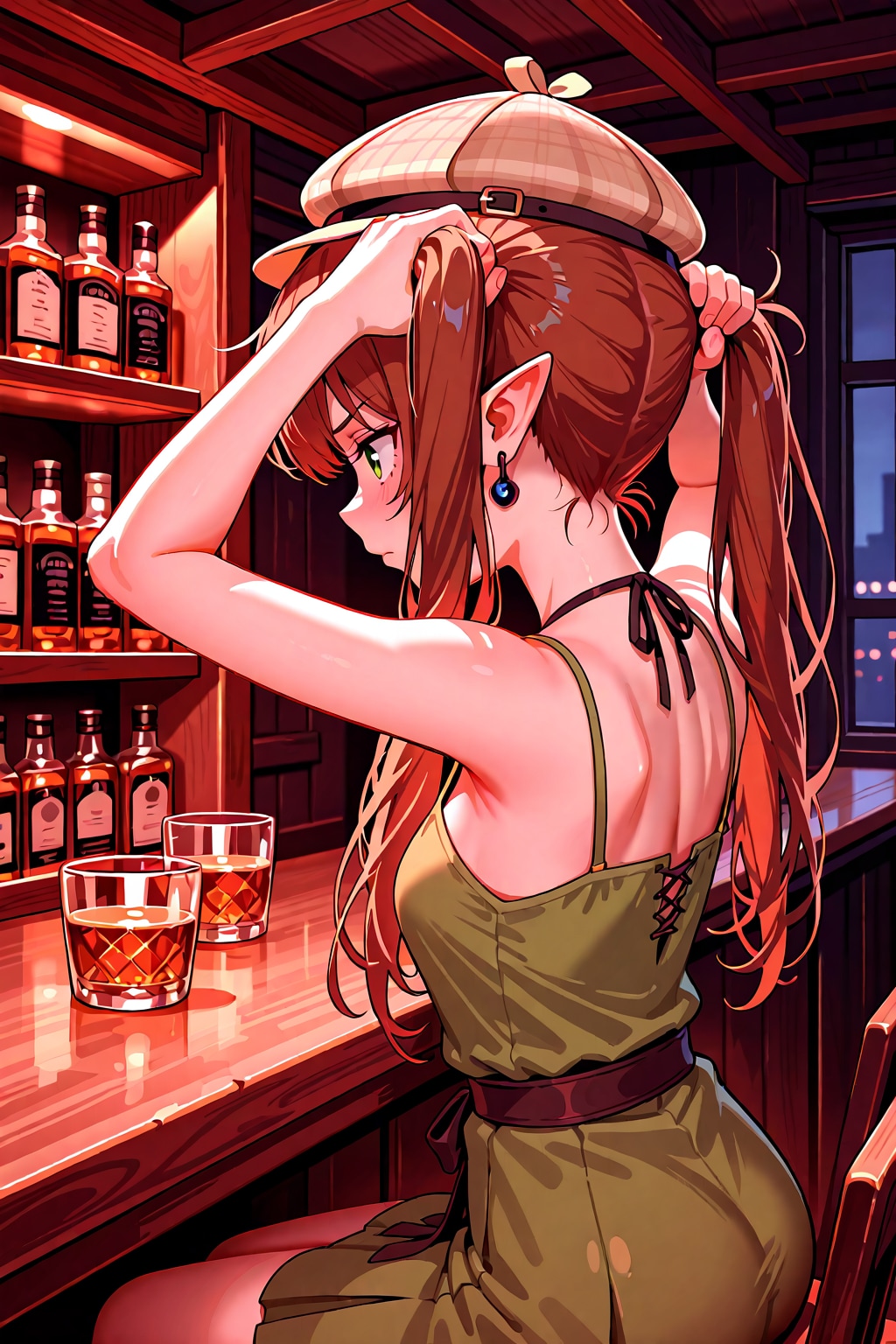 エルフ探偵の手ツインテな夜🥃