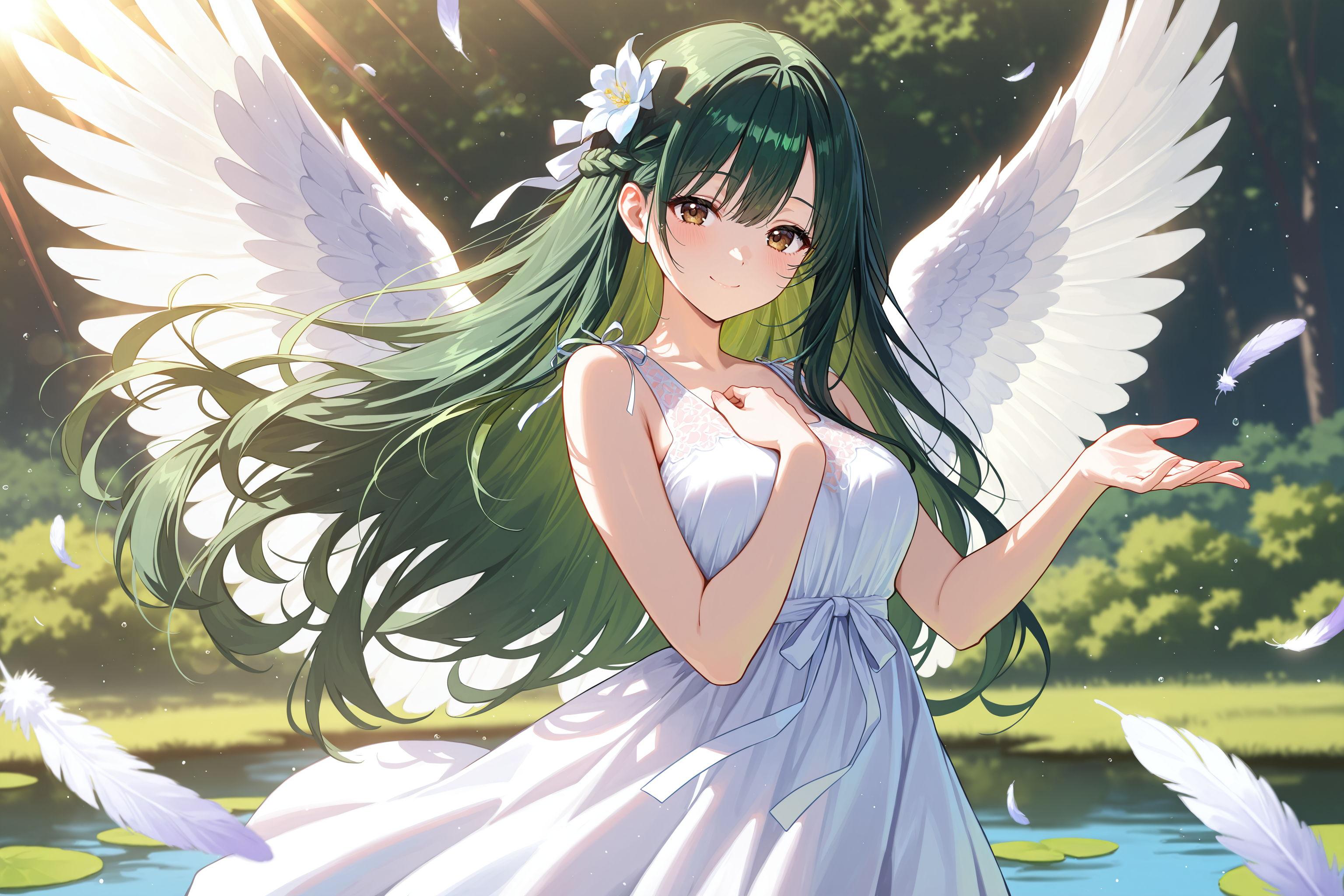 天使さん頑張ります | の人気AIイラスト・グラビア