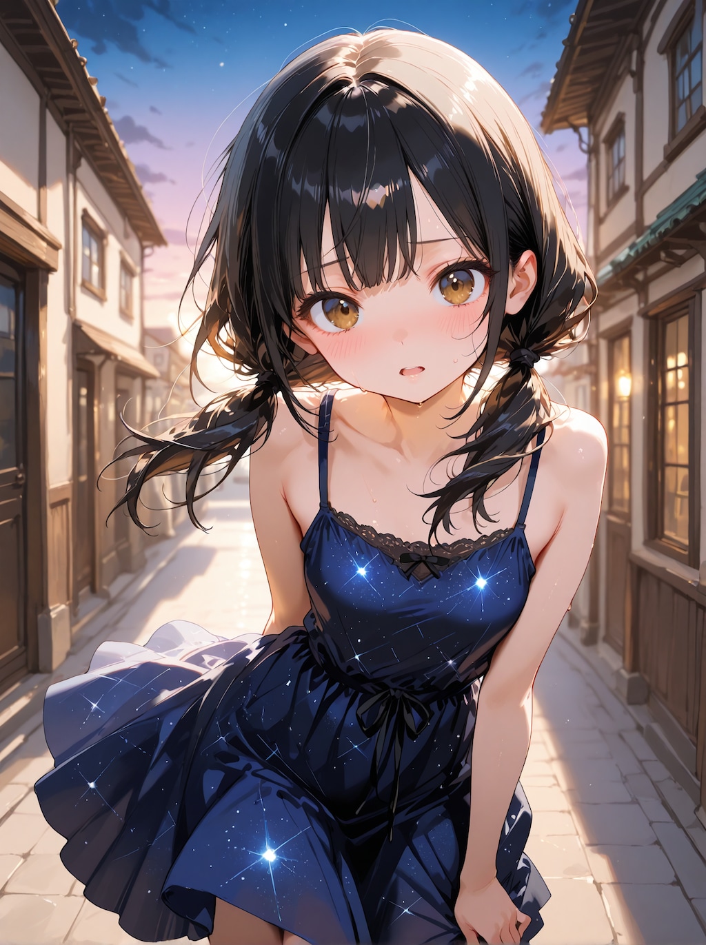 [12枚] 星空ドレス