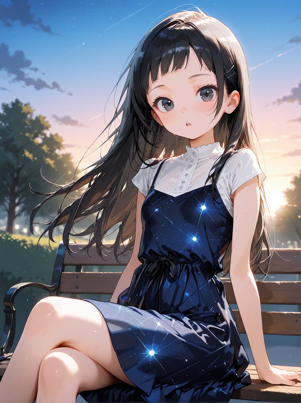 [12枚] 星空ドレス