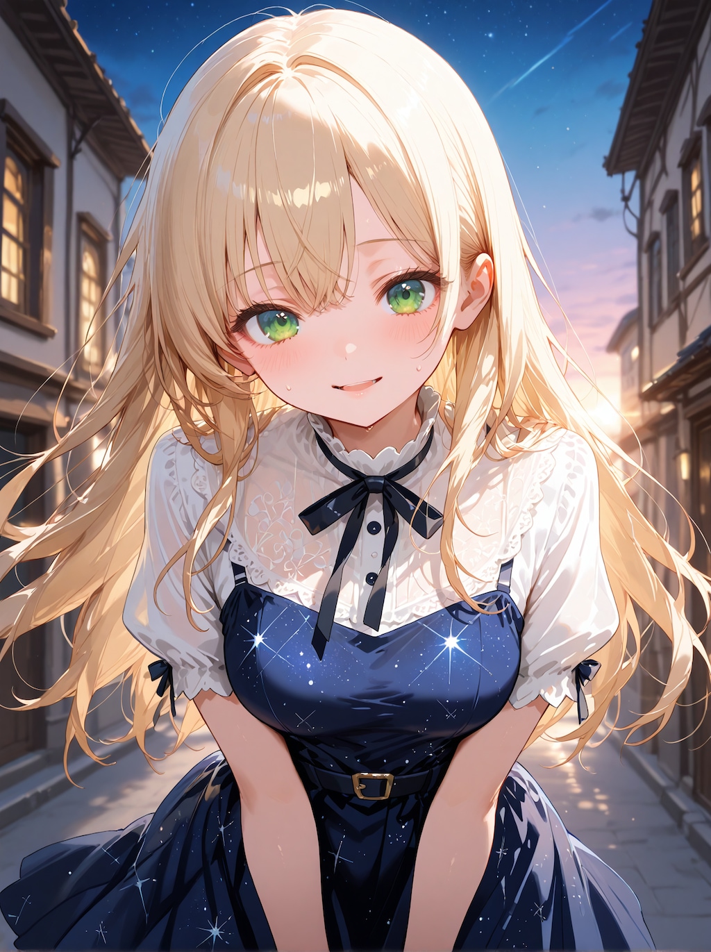 [12枚] 星空ドレス