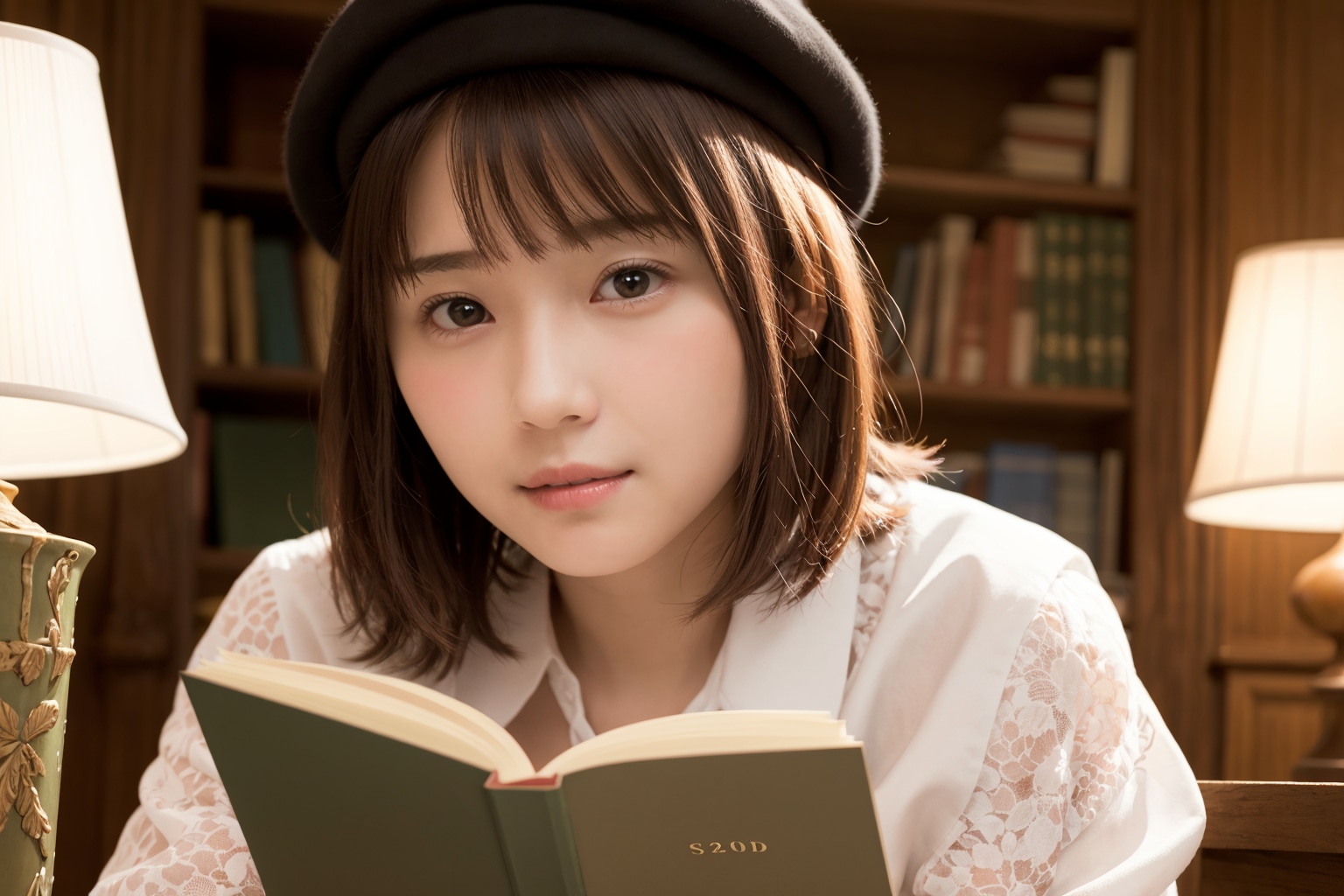 本を読む女の子 3