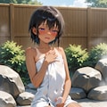 温泉で様子のおかしい男の子 2枚目