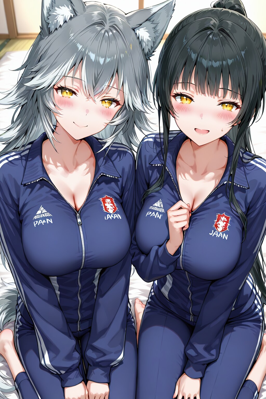 友達or同種と女子校の合宿にきてる娘達