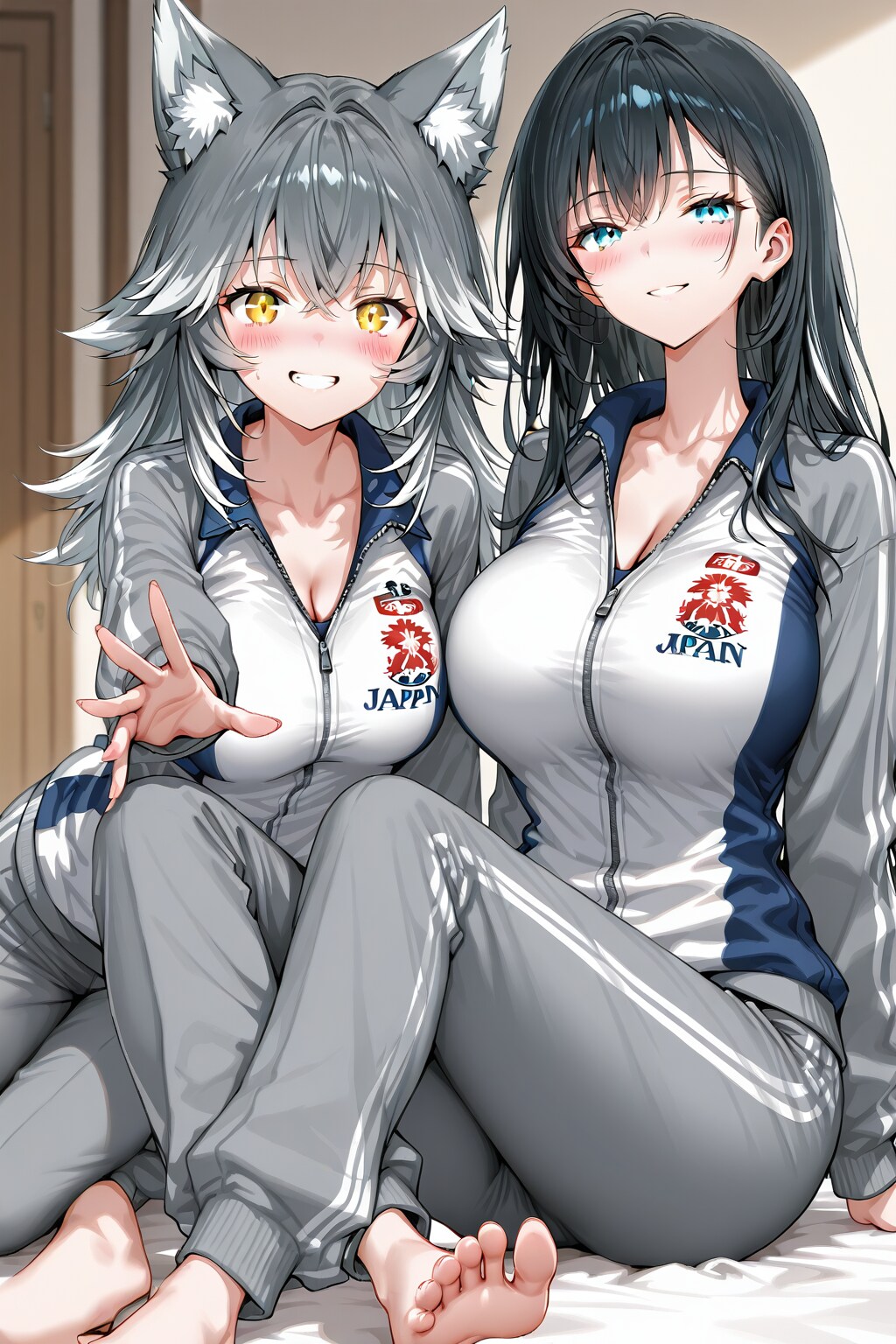 友達or同種と女子校の合宿にきてる娘達