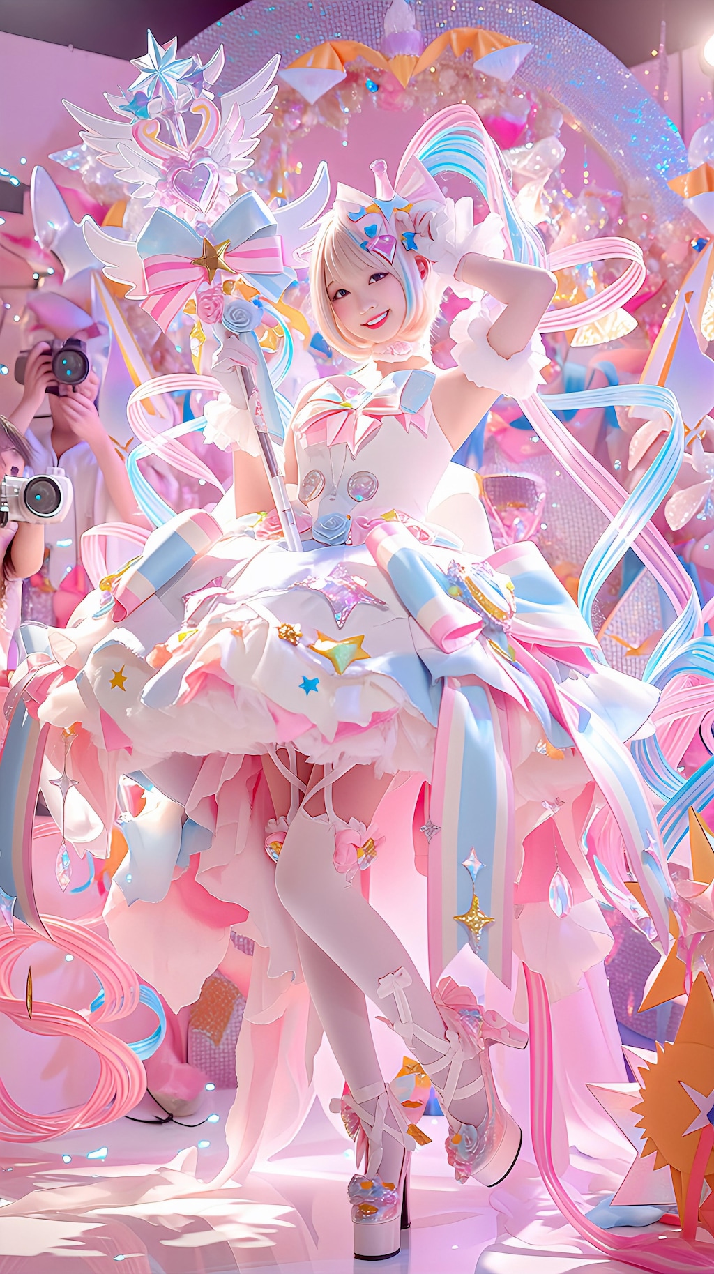 ちちコス魔法少女