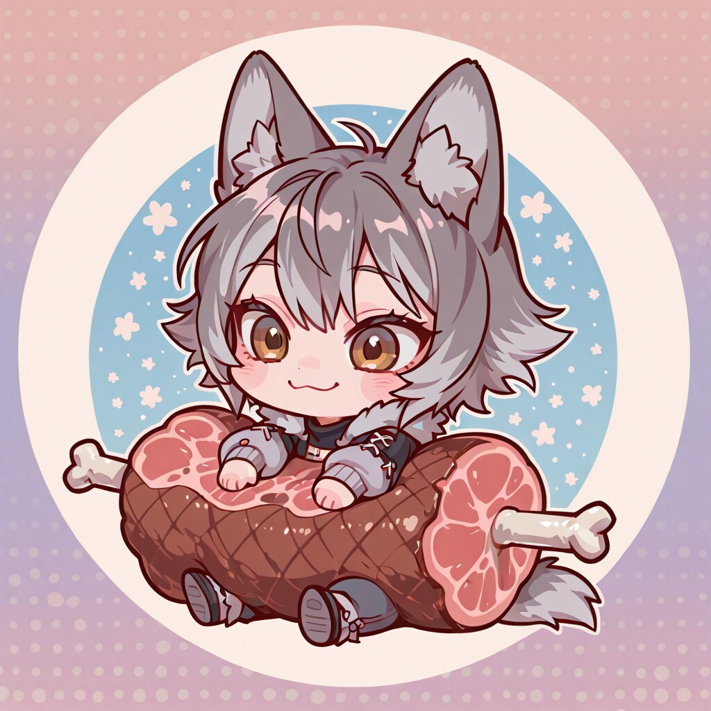 おにくだいすき人狼ちゃん