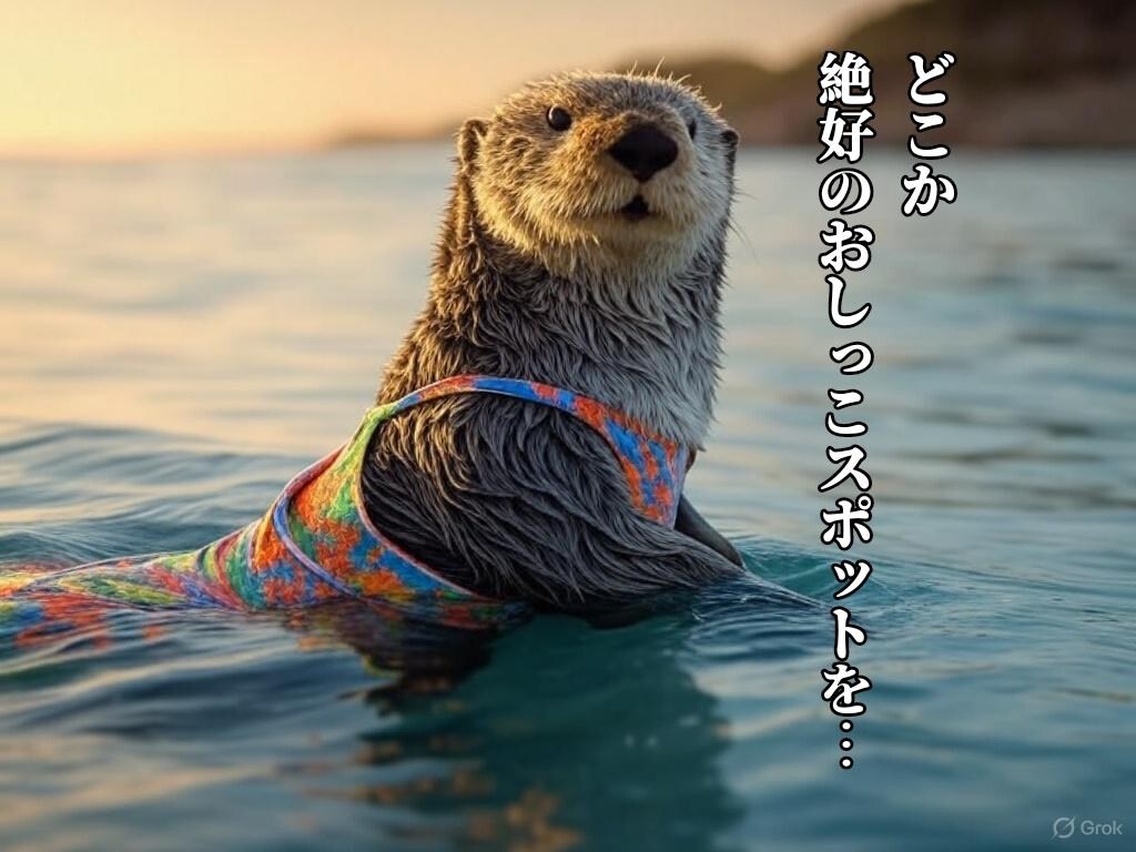 小説『ラッコになっちゃった』【ニャンノ世界】