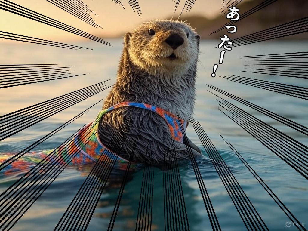 小説『ラッコになっちゃった』【ニャンノ世界】