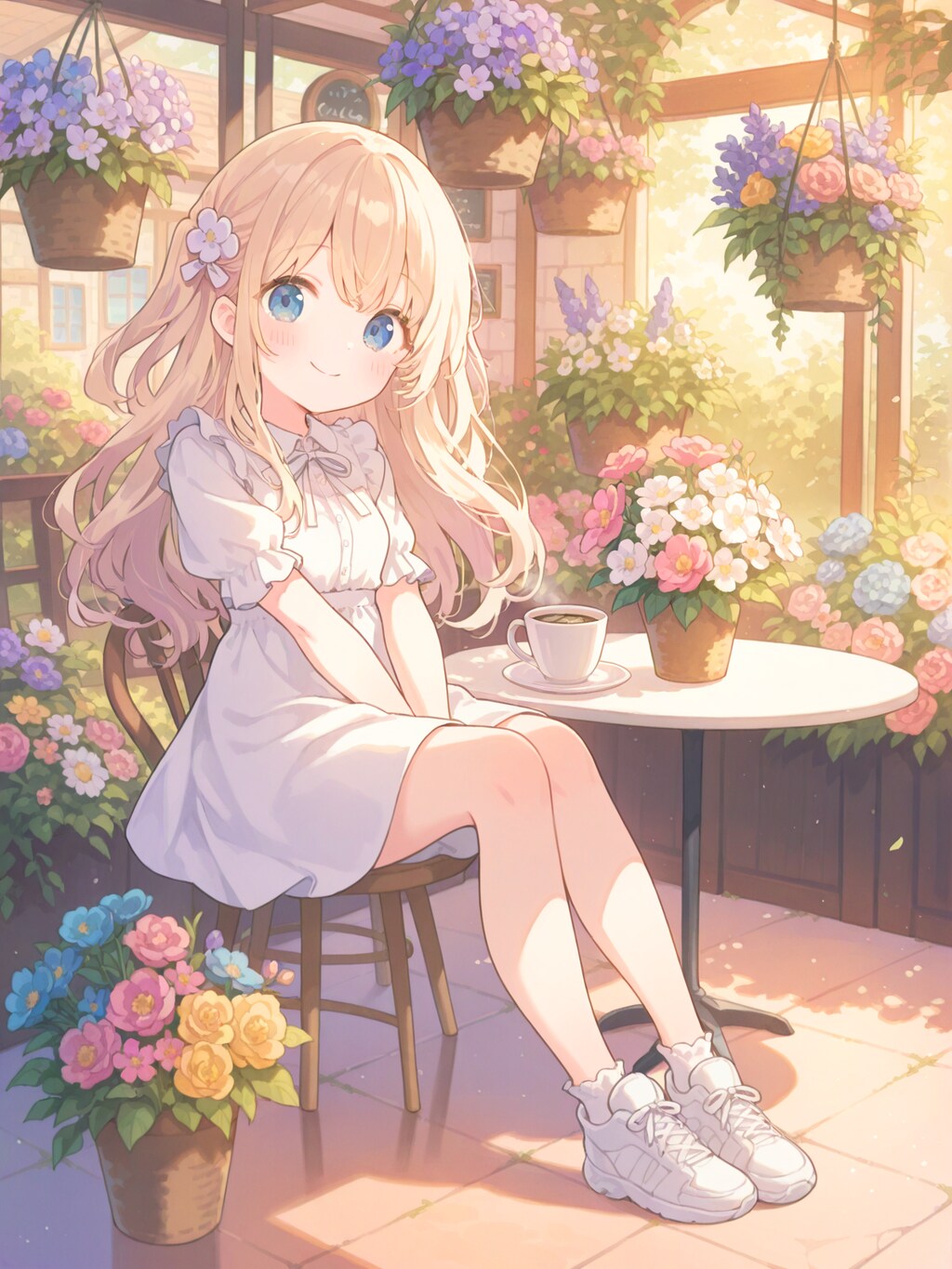 癒やしのフラワーカフェ