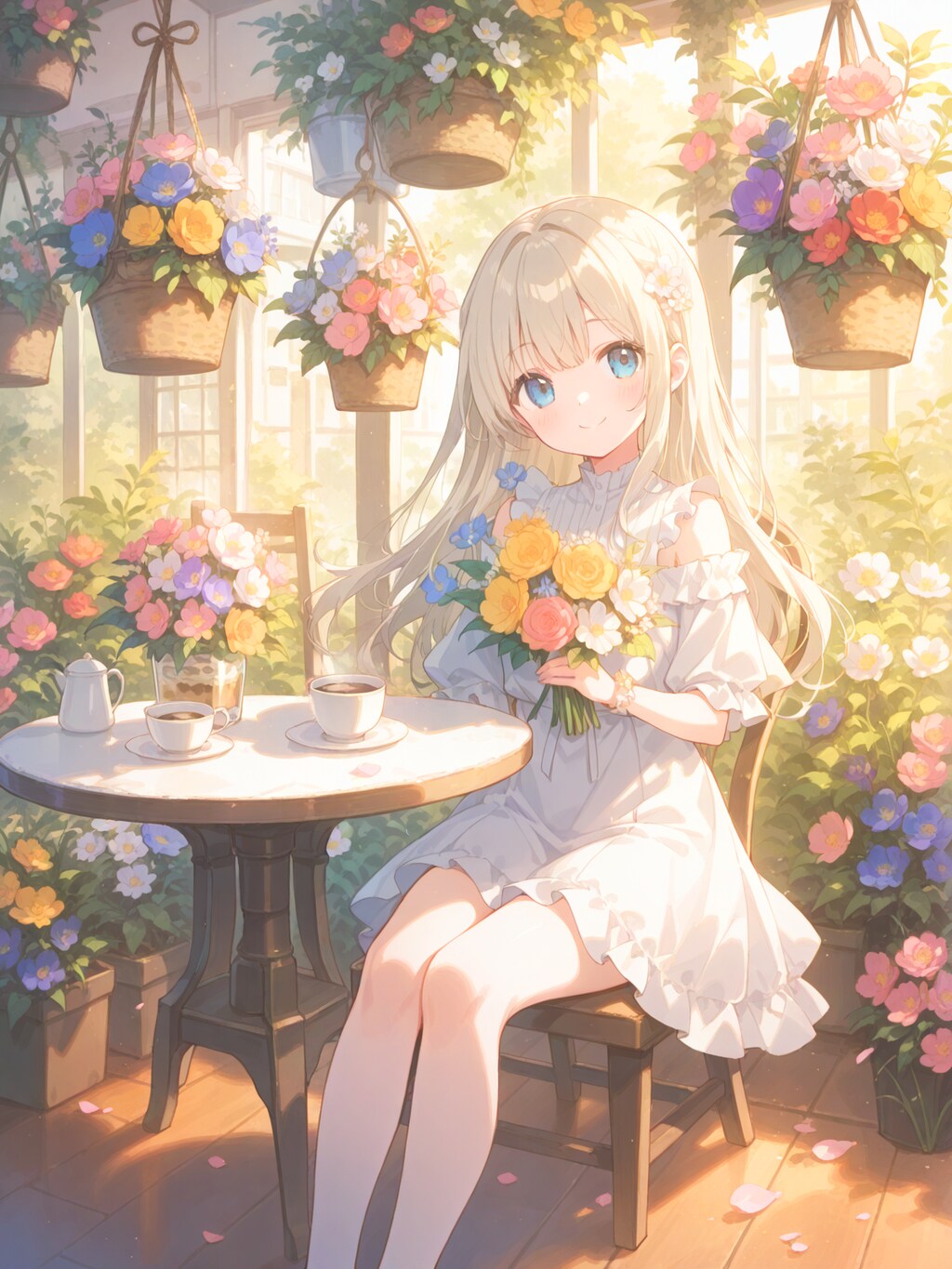 癒やしのフラワーカフェ