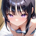 キャミから見える谷間 2枚目