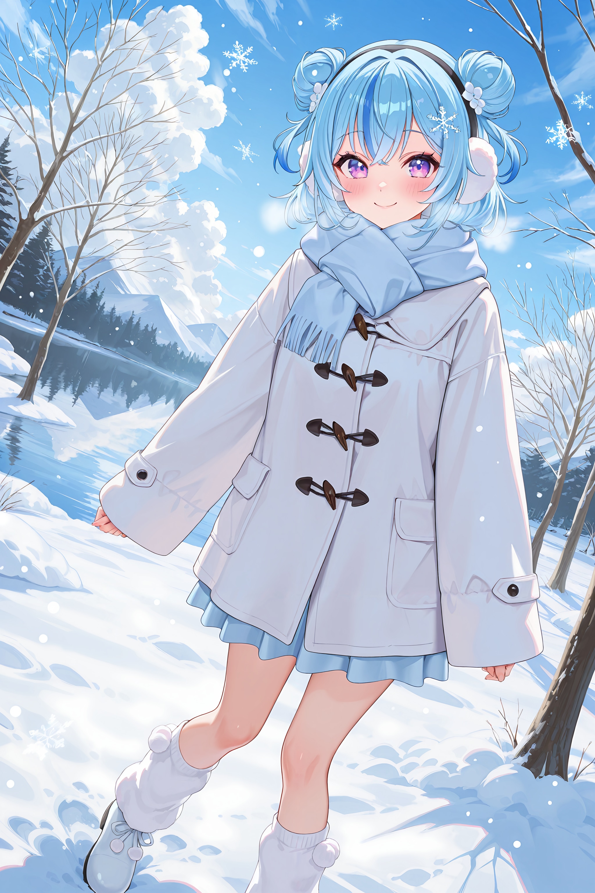 雪景色 | の人気AIイラスト・グラビア