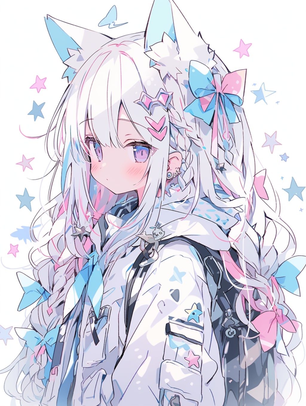 星と蝶の少女の夢幻旅