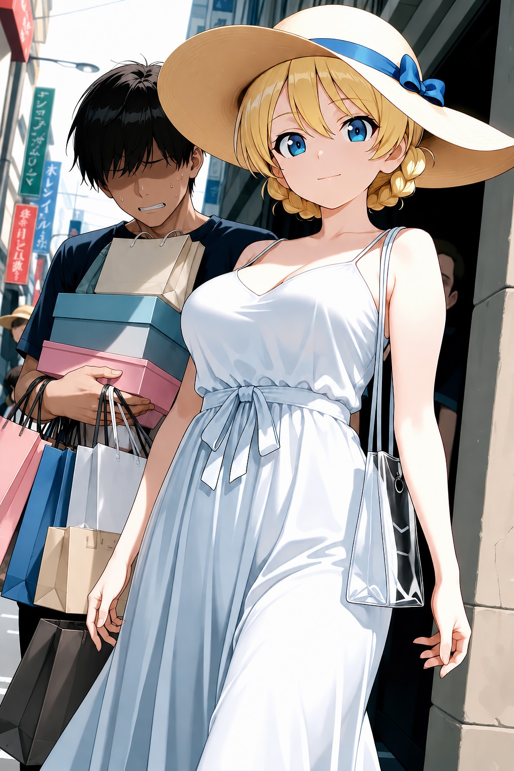 お嬢様のお買い物
