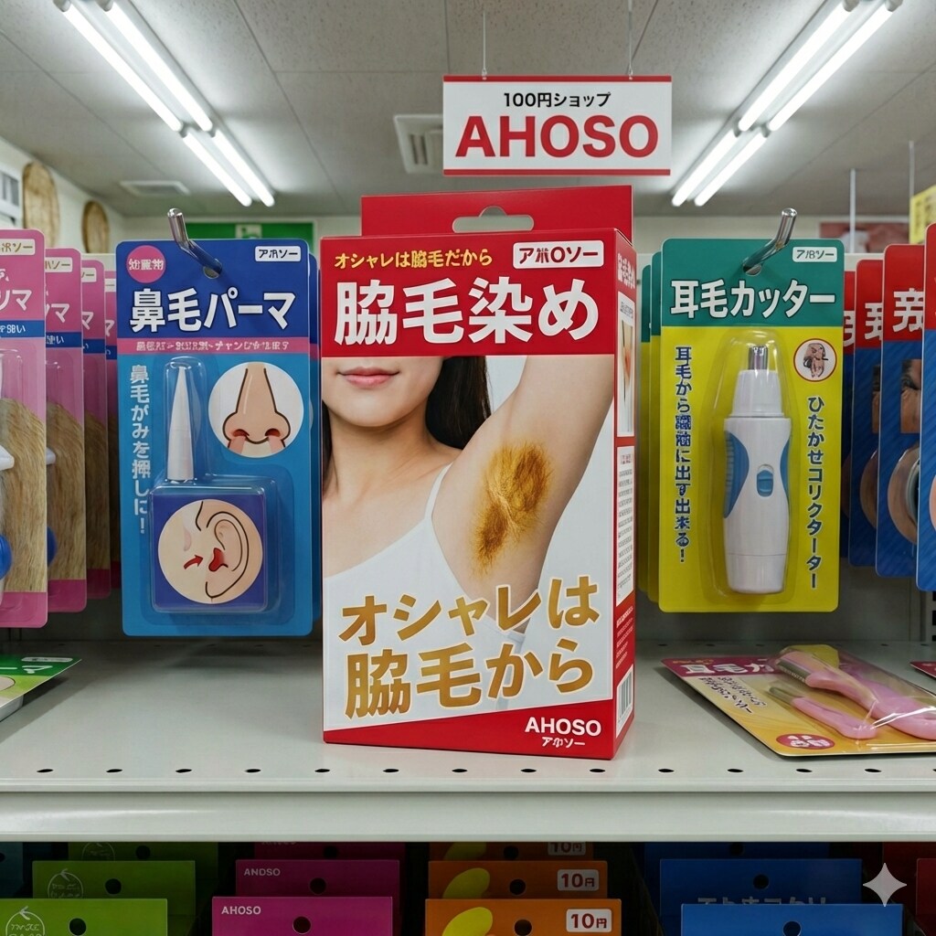 脇毛染め