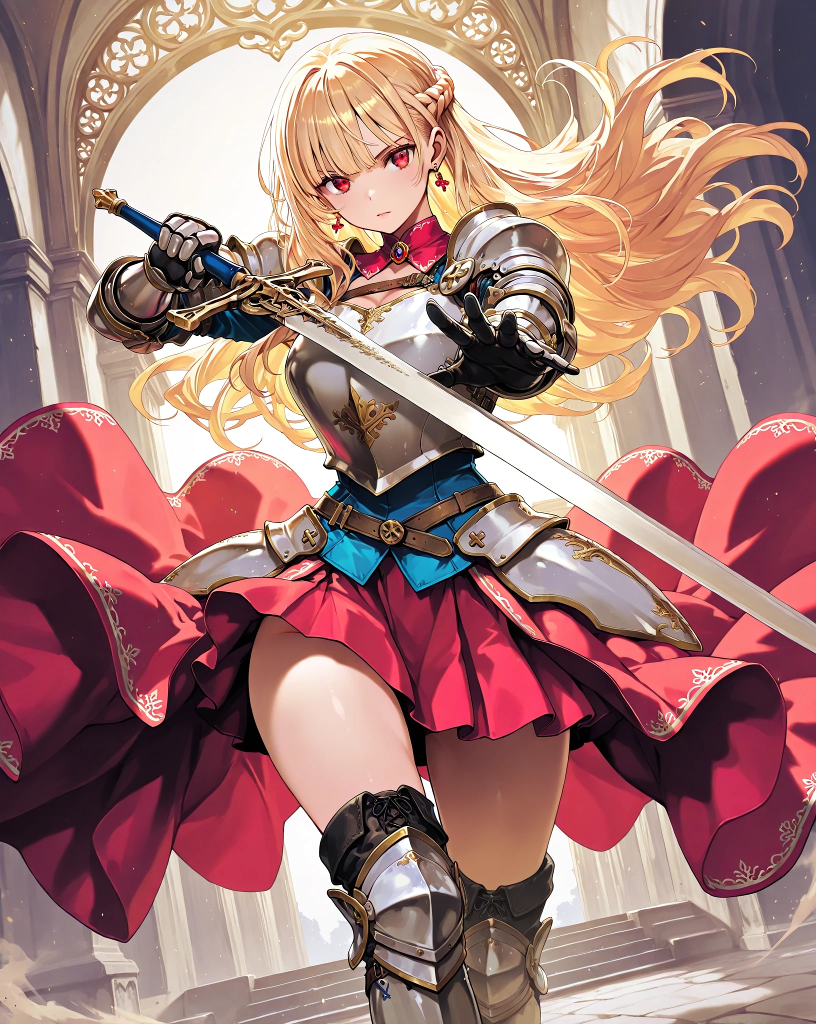 姫騎士、出陣