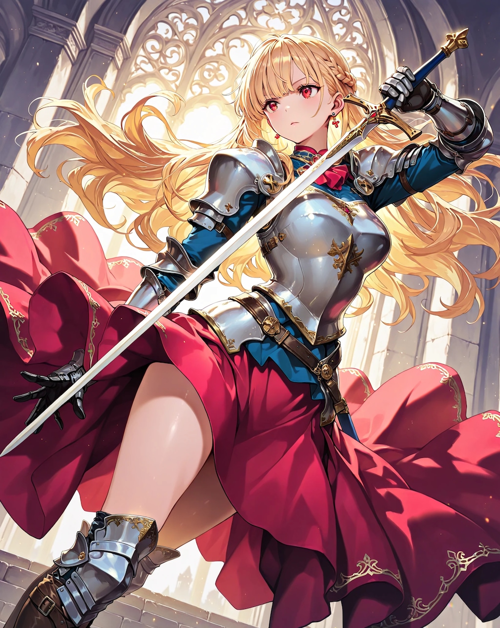 姫騎士、出陣