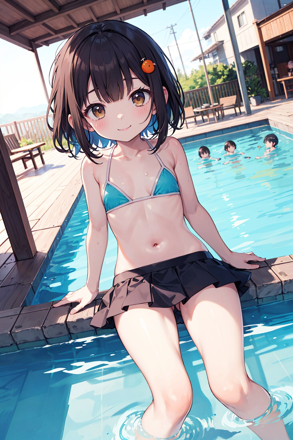 まだプール入れるかな