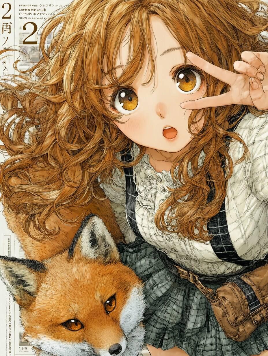 コンコンV! | の人気AIイラスト・グラビア