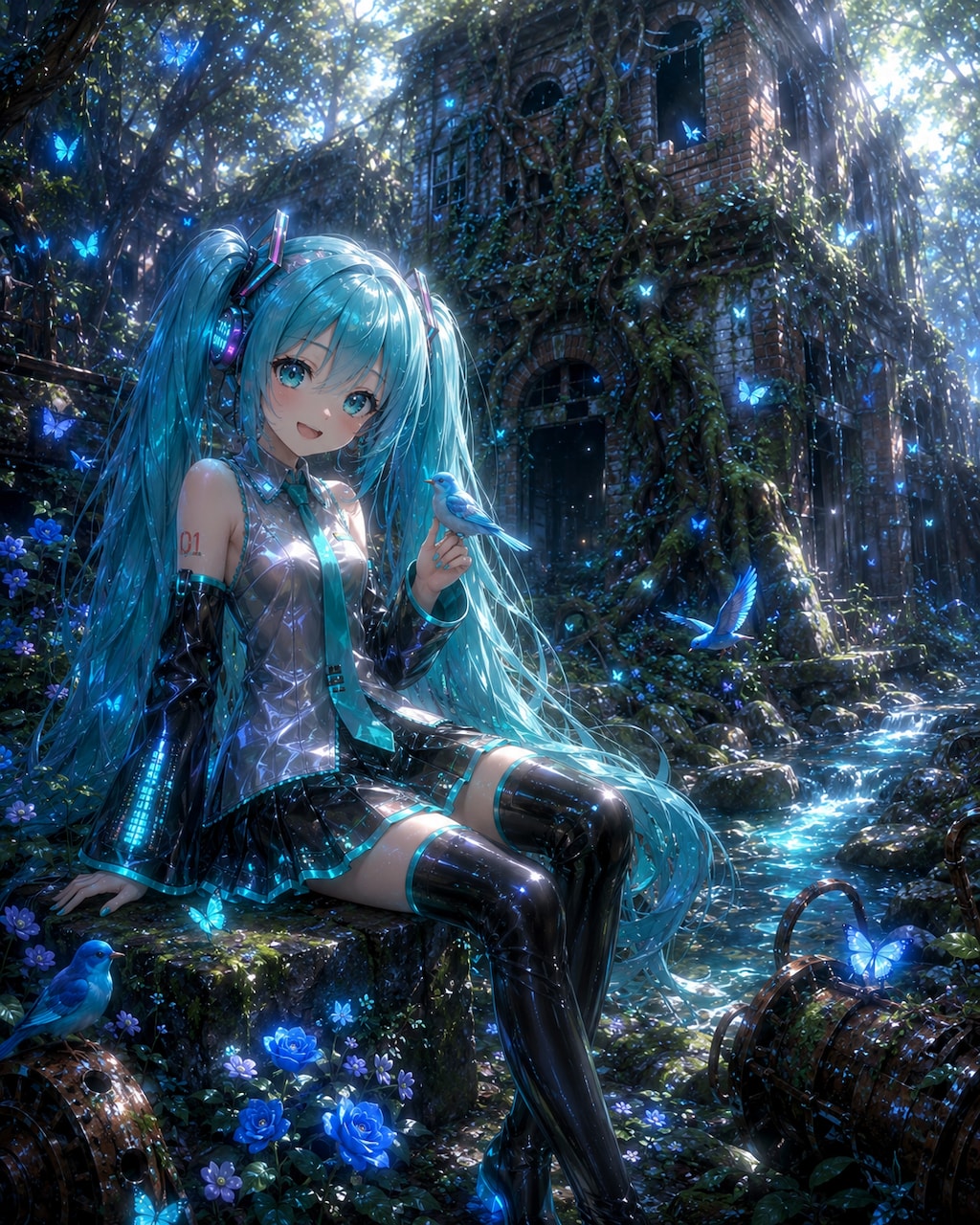 青の世界