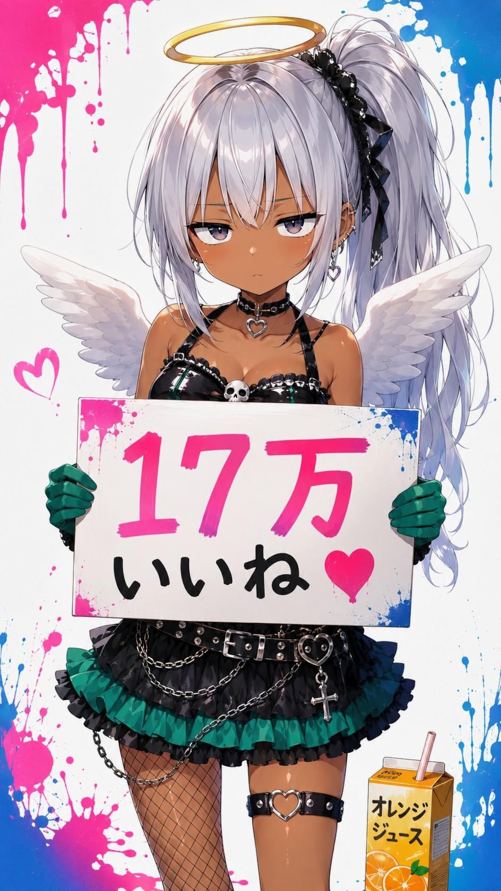 17万いいねありがとうございます🪽