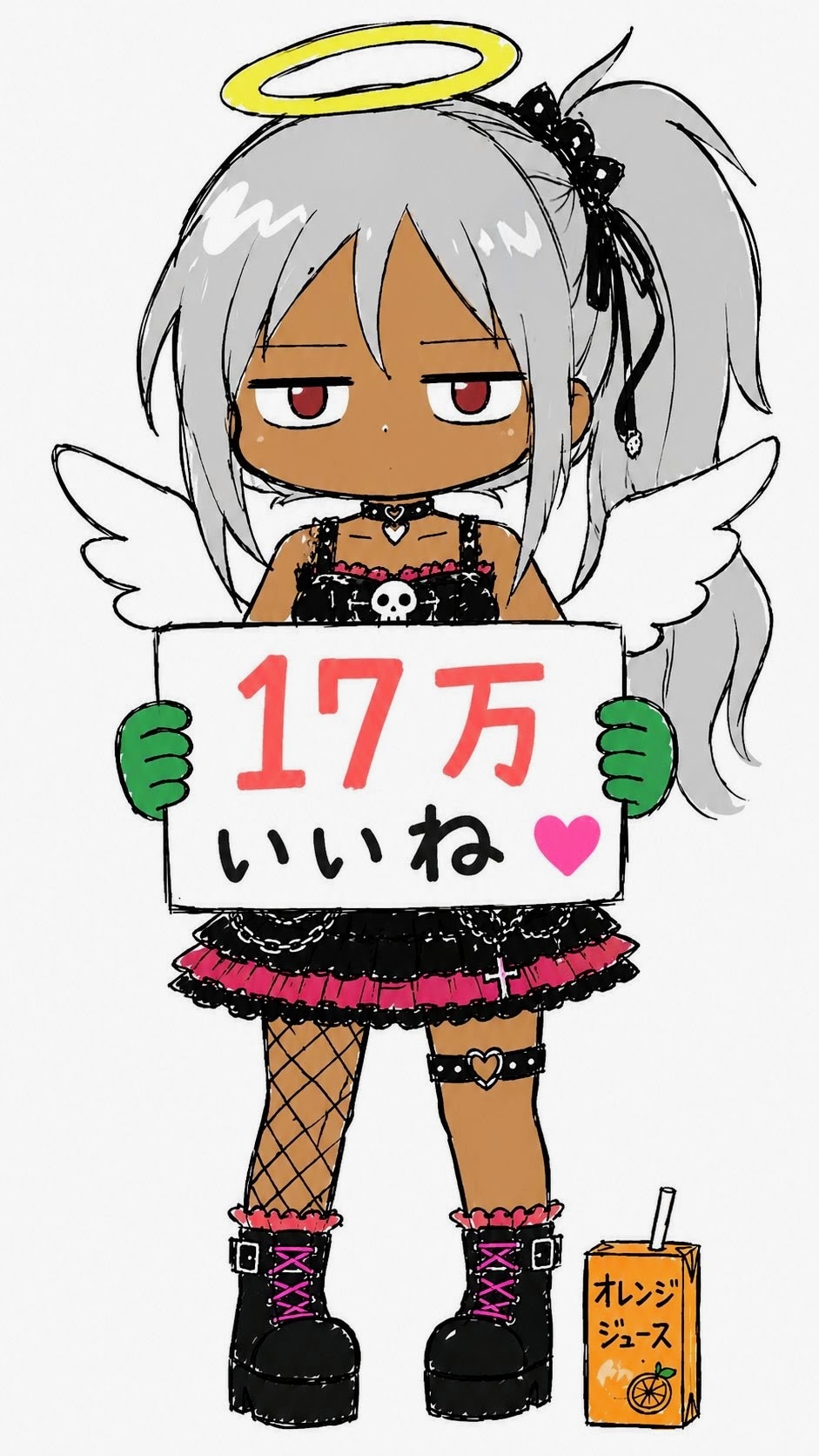17万いいねありがとうございます🪽