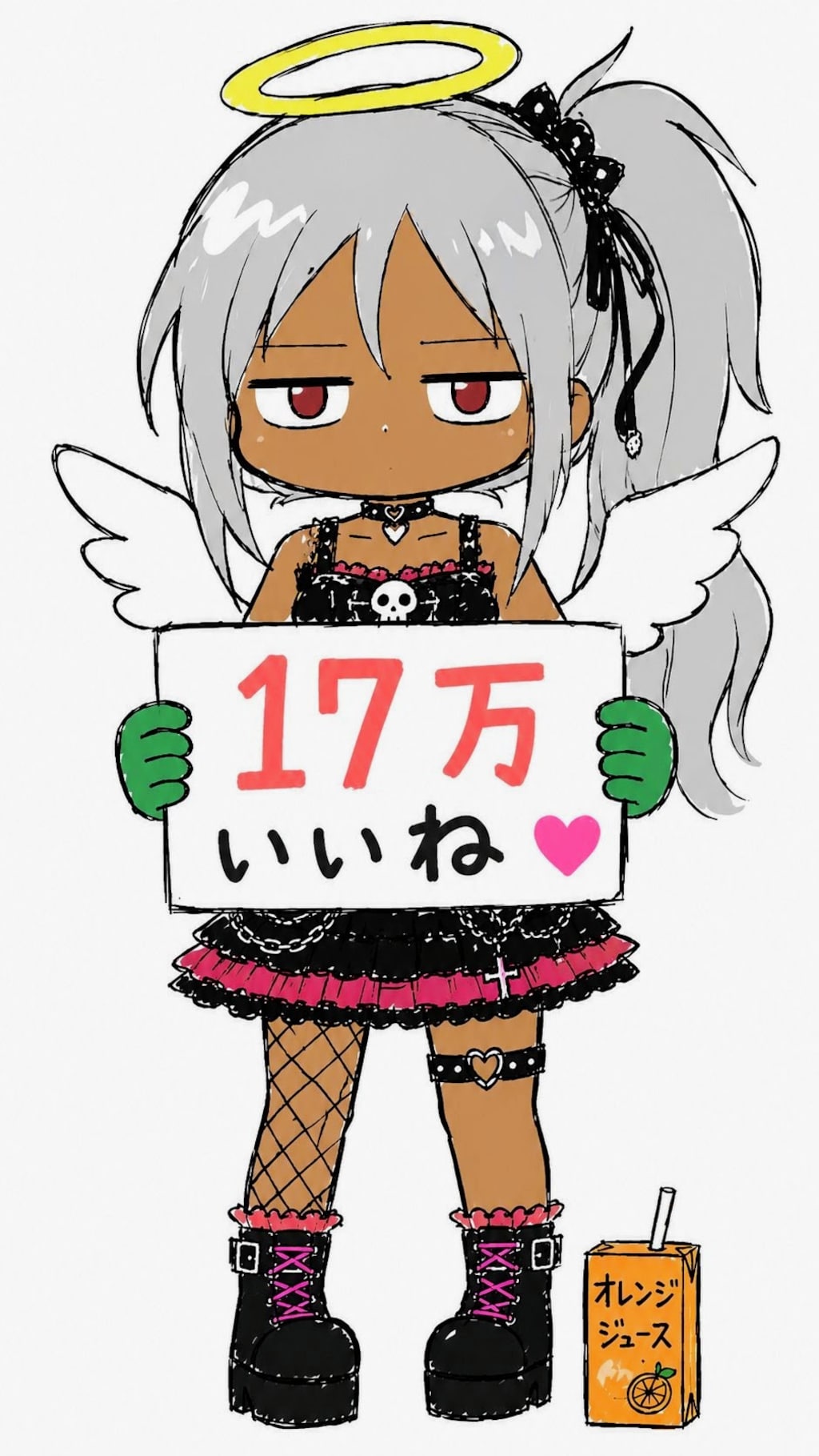 17万いいねありがとうございます🪽