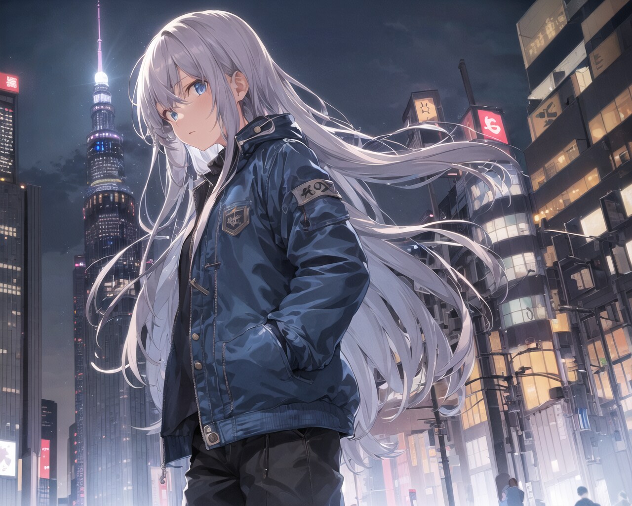 夜の喧騒
