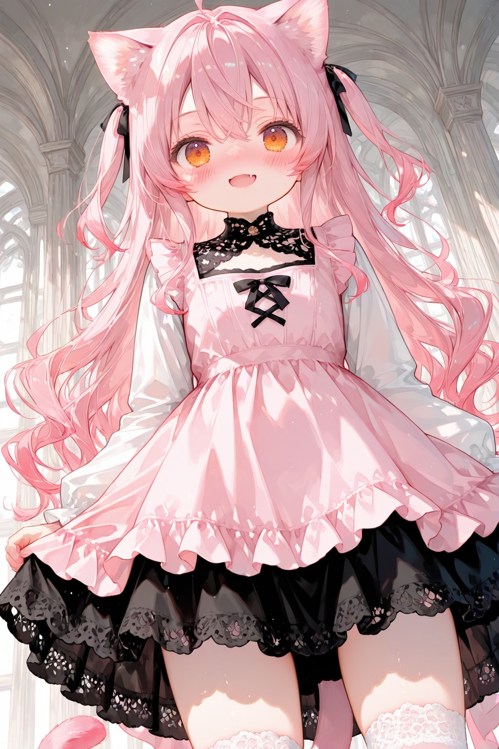 ネコミミドレス | の人気AIイラスト・グラビア
