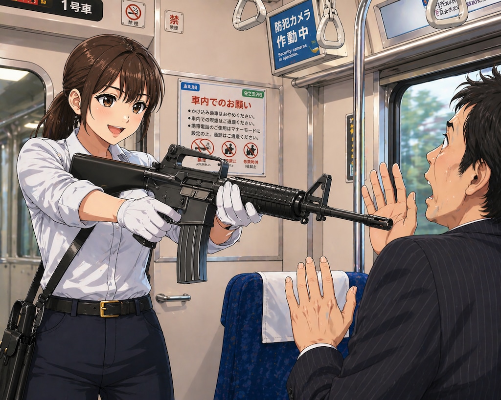 車内での通話はお控えください