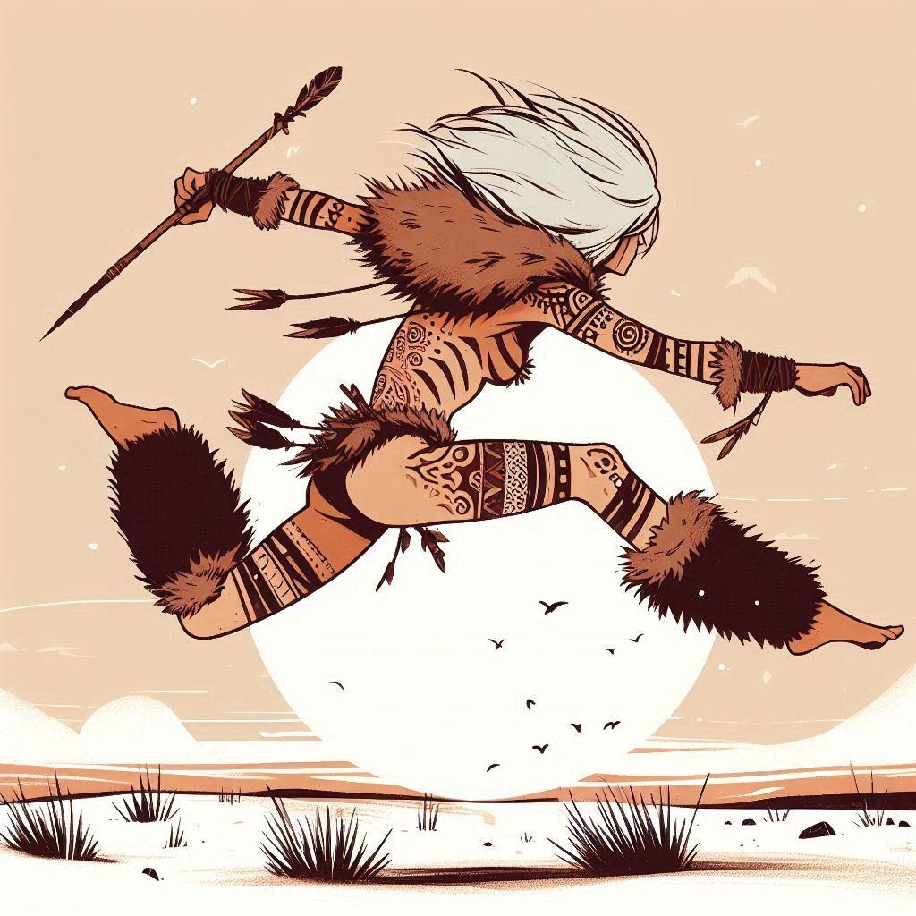 走れ！ 原始少女