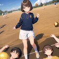 キンタマサッカーのエースストライカーゆりな 8枚目