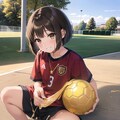 キンタマサッカーのエースストライカーゆりな 3枚目
