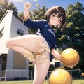 キンタマサッカーのエースストライカーゆりな 11枚目