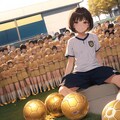 キンタマサッカーのエースストライカーゆりな 4枚目