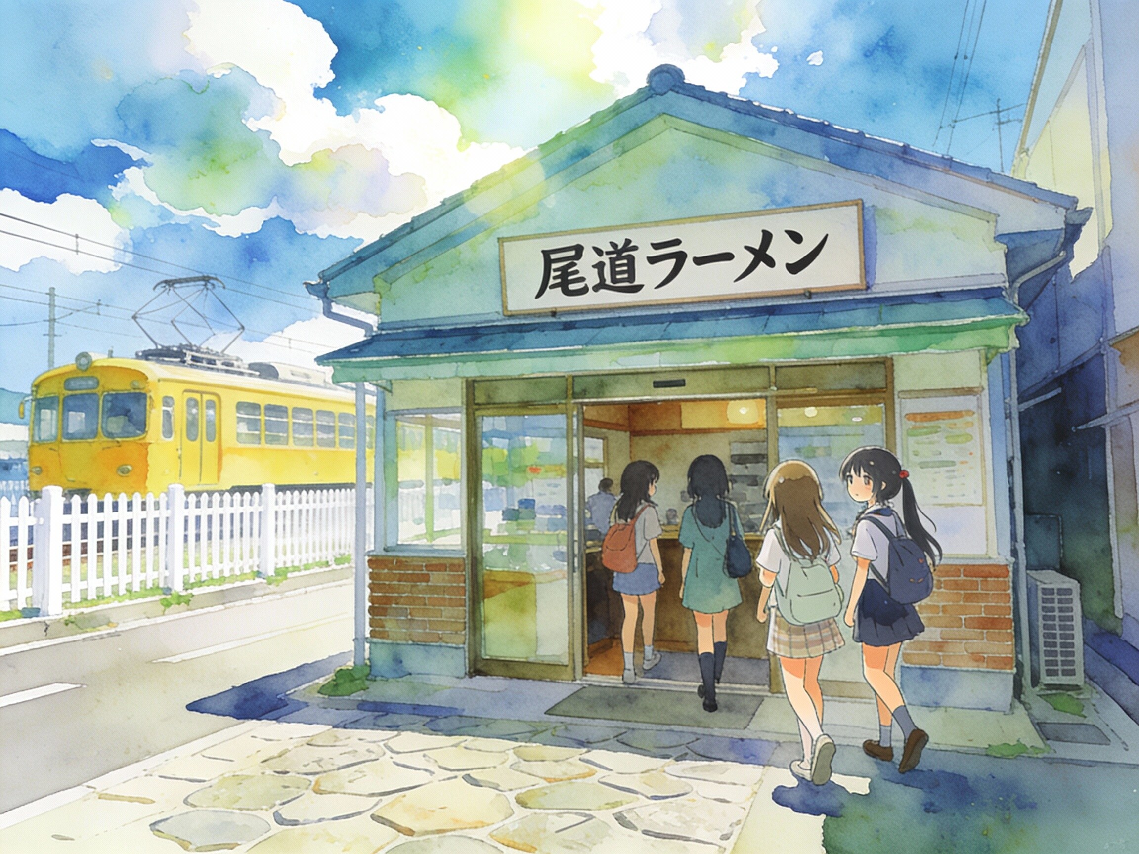 海の見える街16 | の人気AIイラスト・グラビア