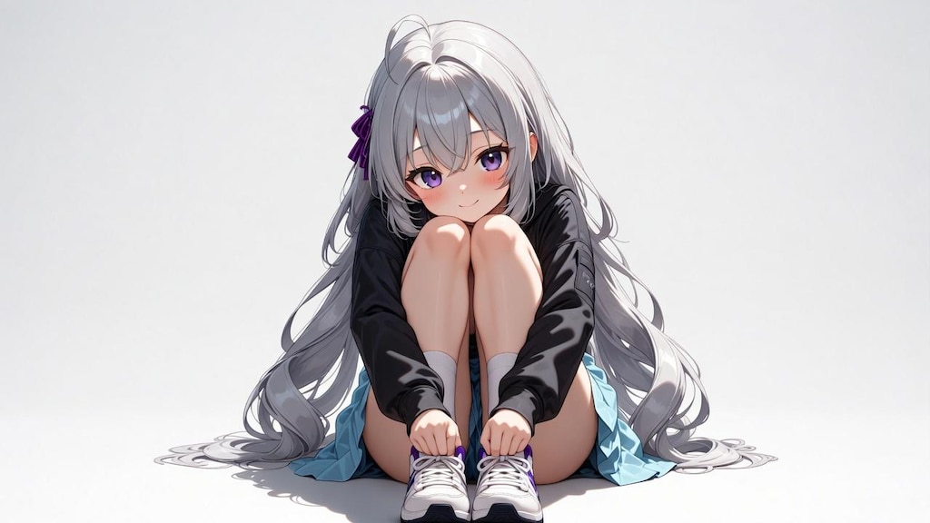 銀髪の幼い女の子
