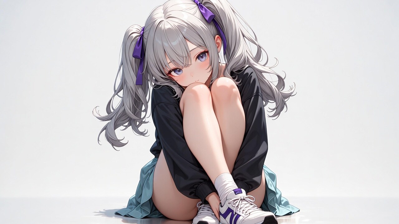 銀髪の幼い女の子