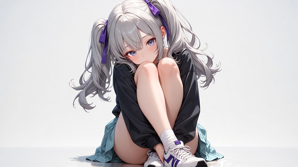 銀髪の幼い女の子
