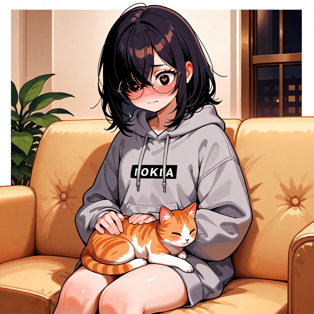 猫にメロメロすみれちゃん