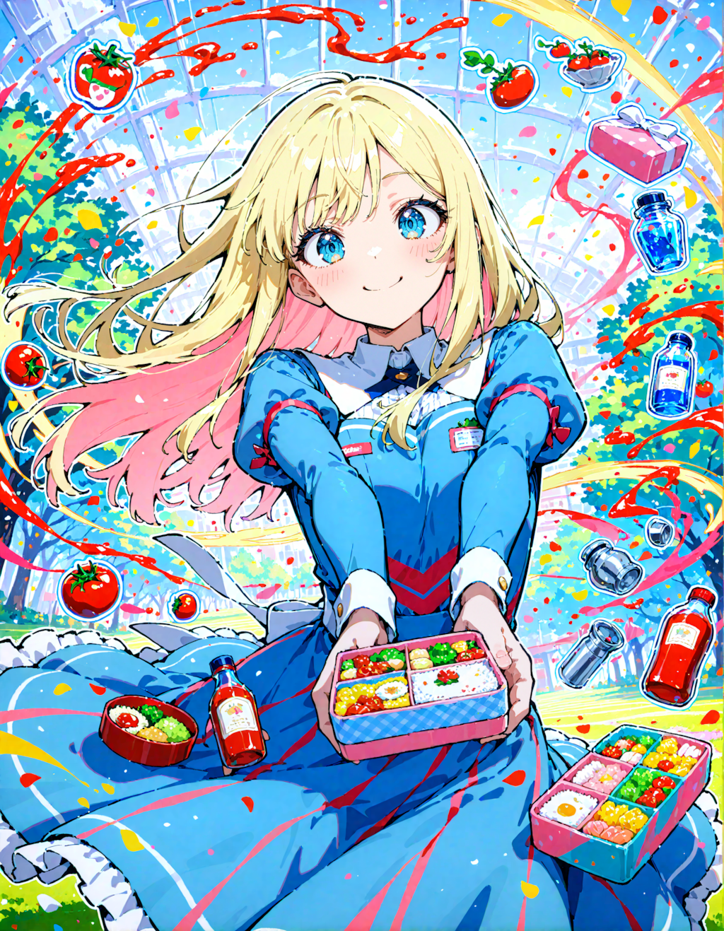 今日はお弁当始めの日。ステンレスボトルの日。シートの日。よいトマトの日　その５