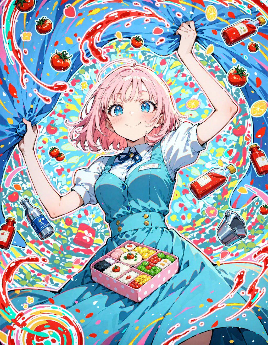 今日はお弁当始めの日。ステンレスボトルの日。シートの日。よいトマトの日　その５